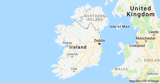 Ireland map