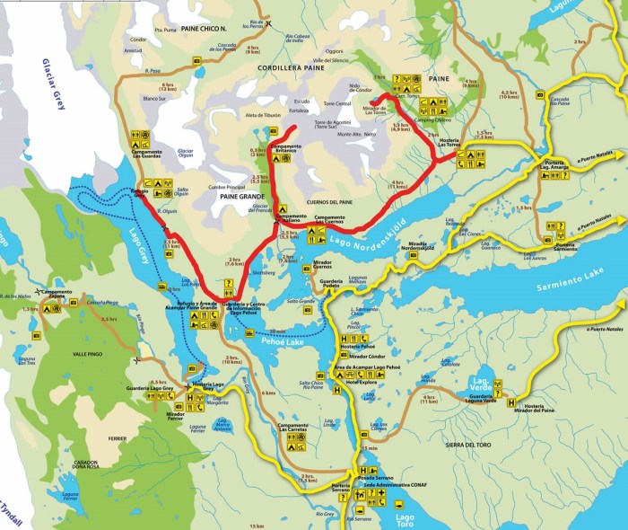 Map Torres del Paine (2)